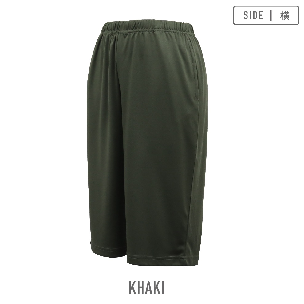 【男の子】ジュニア　ハーフパンツ　ブラック/カーキ　130～160cm【ルームウェア/吸水速乾】