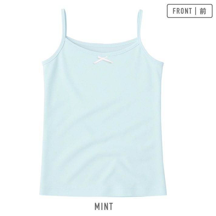 販売数60万セット突破！【女の子】キッズジュニアキャミソール 3枚組 サラサラコットン 100～160cm 【綿100％/吸水速乾】