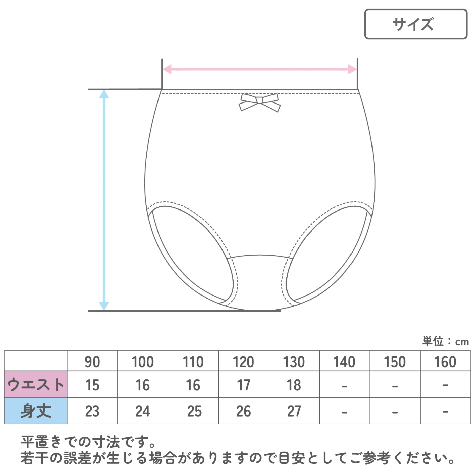 【女の子】キッズ女児ショーツ 5枚組 フルーツ 90cm・100cm・110cm・120cm・130cm【綿100%】