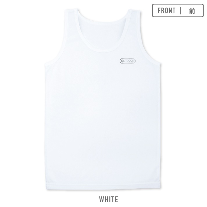 【OUTDOOR PRODUCTS】【男の子】ジュニアタンクトップ 2枚組 無地 130~160cm【吸水速乾】