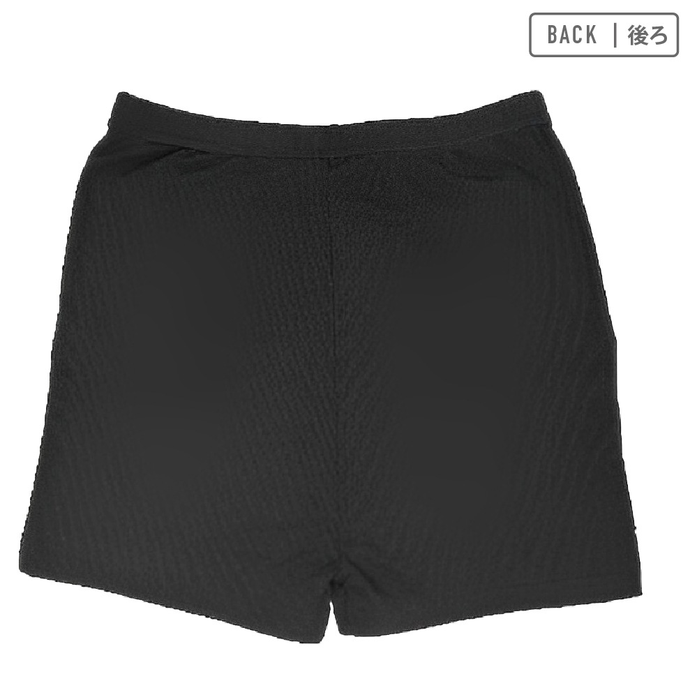 女の子】ジュニア 一分丈オーバーパンツ 2枚組/ポケット付き