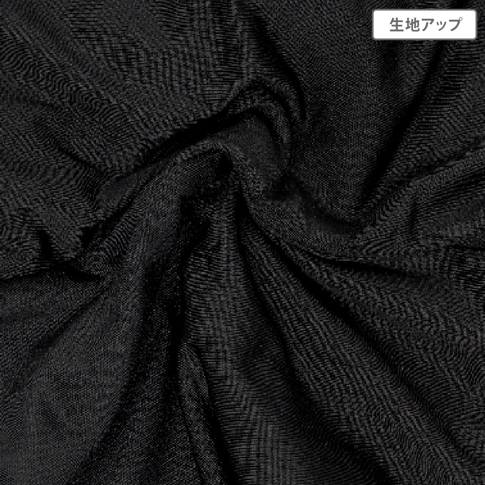 【男の子】キッズジュニア　前開きタイツ　２枚組　黒　110～160cm【裏起毛/吸水速乾】