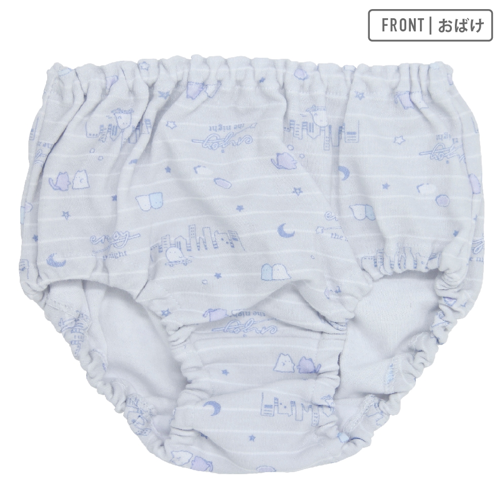 【女の子】キッズジュニアショーツ 5枚組 パステルカラー 動物柄 100~165cm【綿100%】