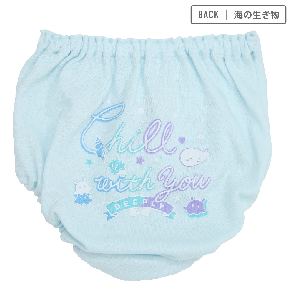 【女の子】キッズジュニアショーツ 5枚組 パステルカラー 動物柄 100~165cm【綿100%】