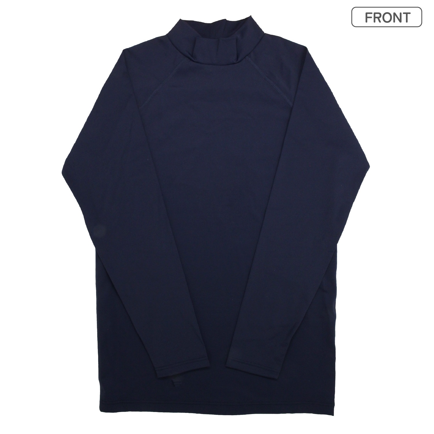 【男女兼用】キッズジュニア　コンプレッション長袖ハイネックウェア　1枚　120～170cm【吸水速乾/ストレッチ/UV】