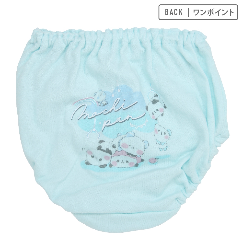 【女の子】【もちもちパンダ】 キッズジュニアショーツ 2枚組 総柄 ワンポイント 120～160cm【綿100％】