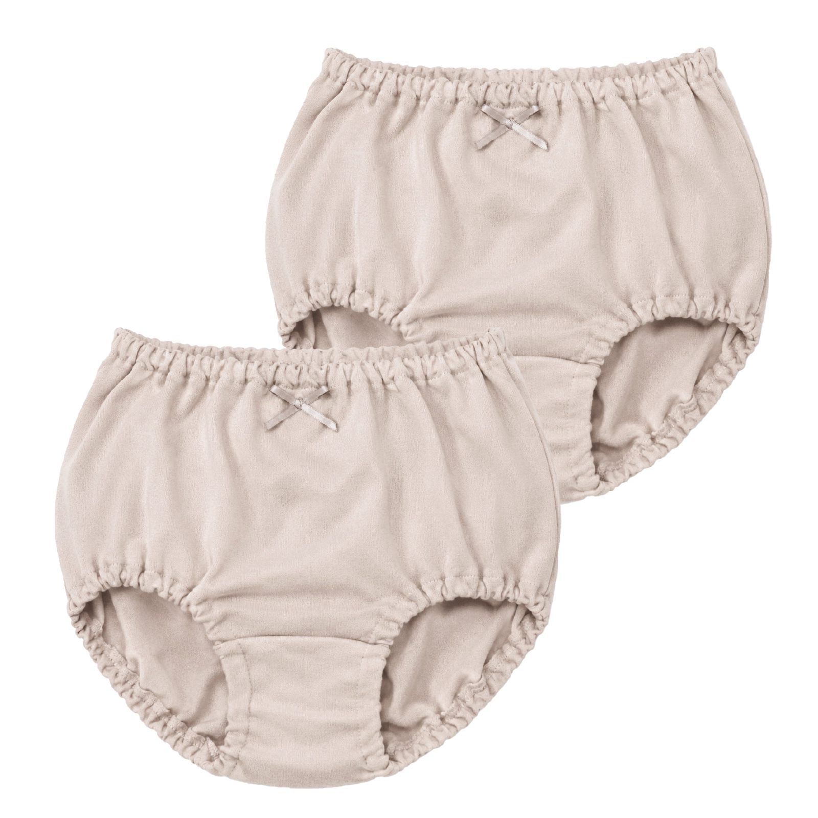 【公式】女の子 無地ショーツ 2枚組 綿100％ 女児パンツ キッズ・ジュニア下着 120cm,130cm,140cm,150cm,160cm,165cm ガローネット限定