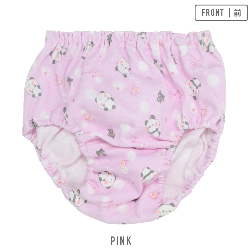 【女の子】キッズジュニアショーツ 2枚組 もちもちぱんだ 120~160cm【綿100%】