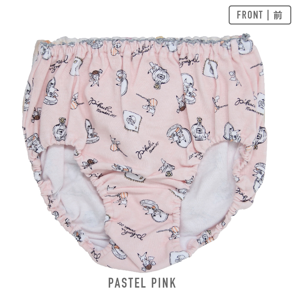 【ポケットモンスター】【女の子】キッズジュニアショーツ　2枚組　ワンポイント/総柄　130～165cm【綿100％】