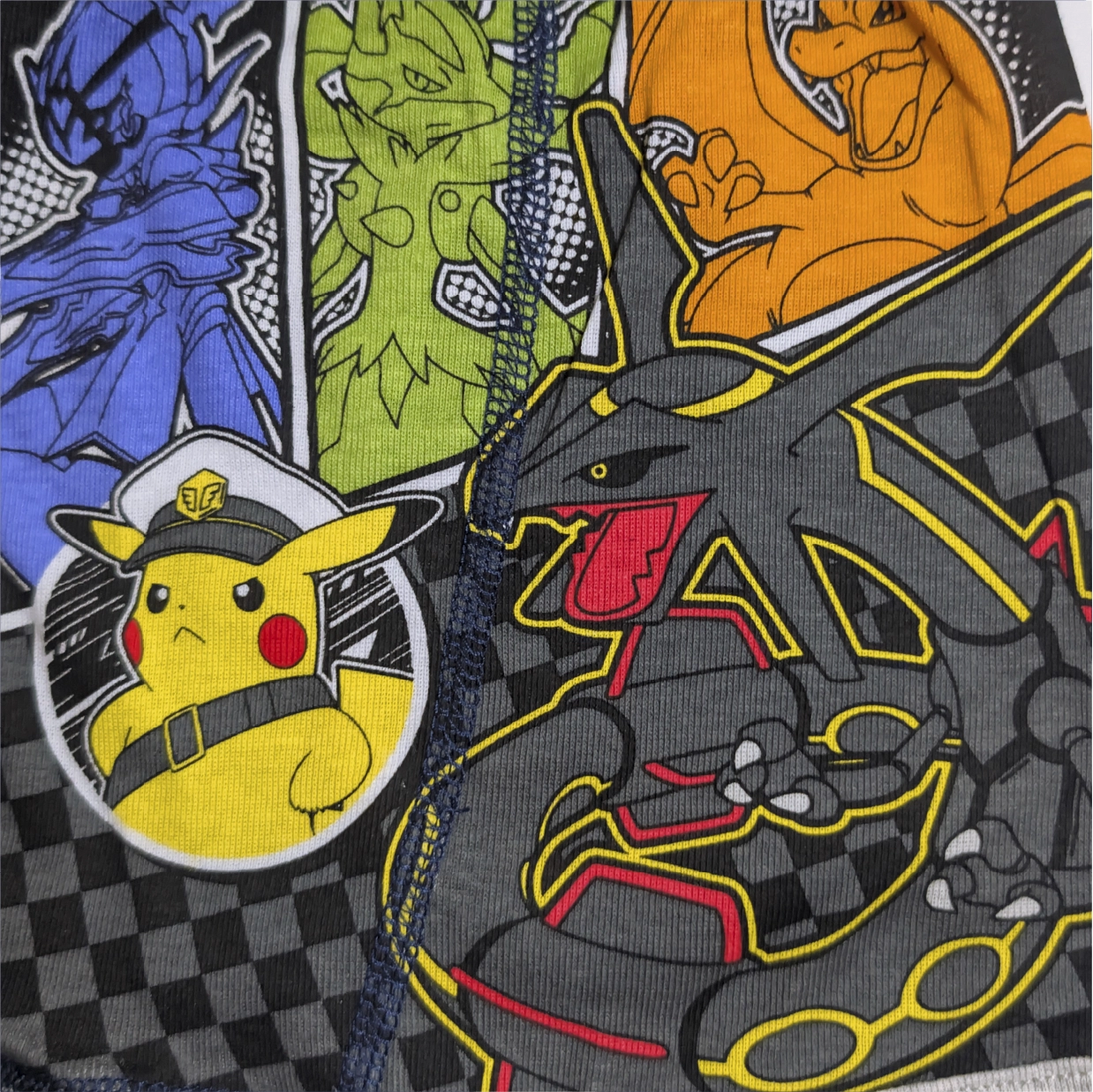 【男の子】【ポケットモンスター】キッズボクサーブリーフ | 2枚組 | 110~130cm 【本体:綿100%】