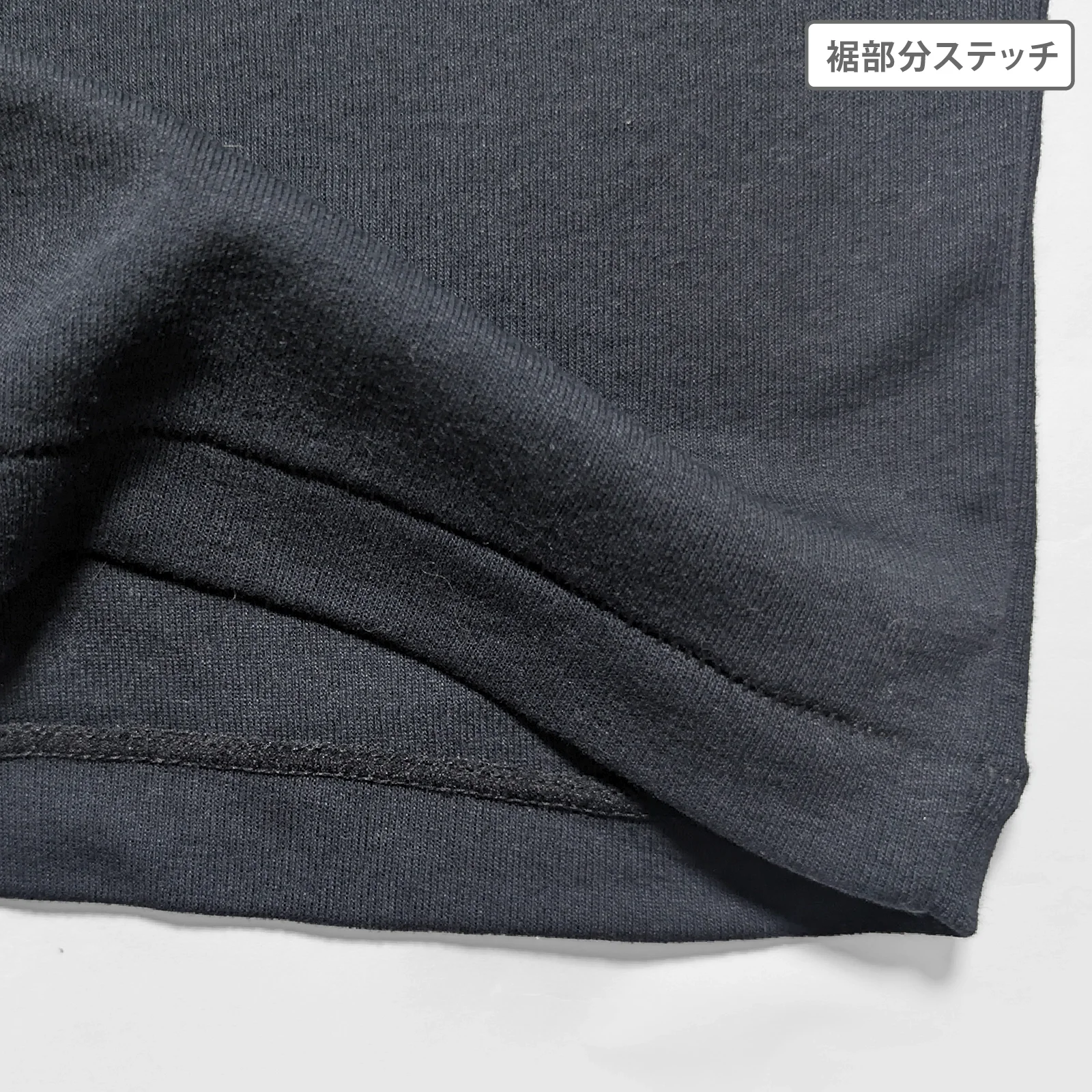 【女の子】ジュニア 胸二重長袖インナー| 2枚組 黒| 130cm・140cm・150cm・160cm【綿100%・吸水速乾】