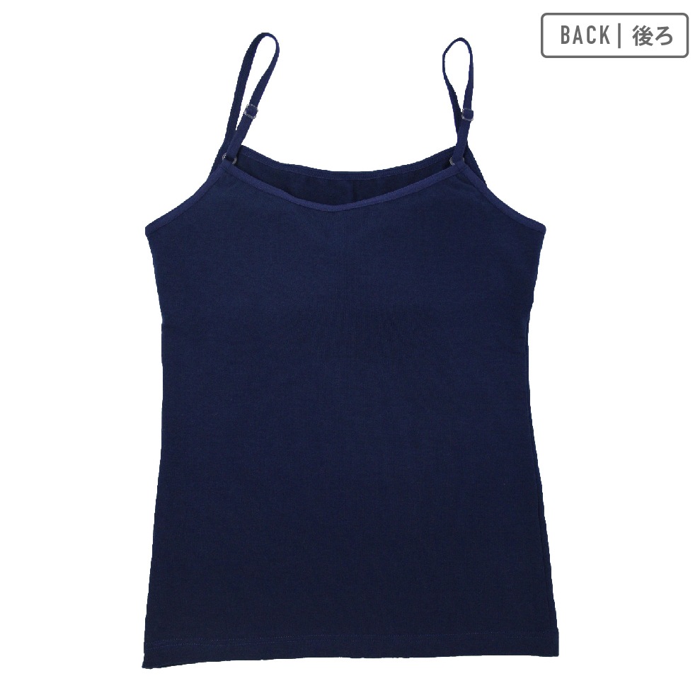 【スヌーピー】【女の子】ジュニアキャミソール　モールドカップ付き　1枚　ワンポイント　150～165cm【吸水速乾】