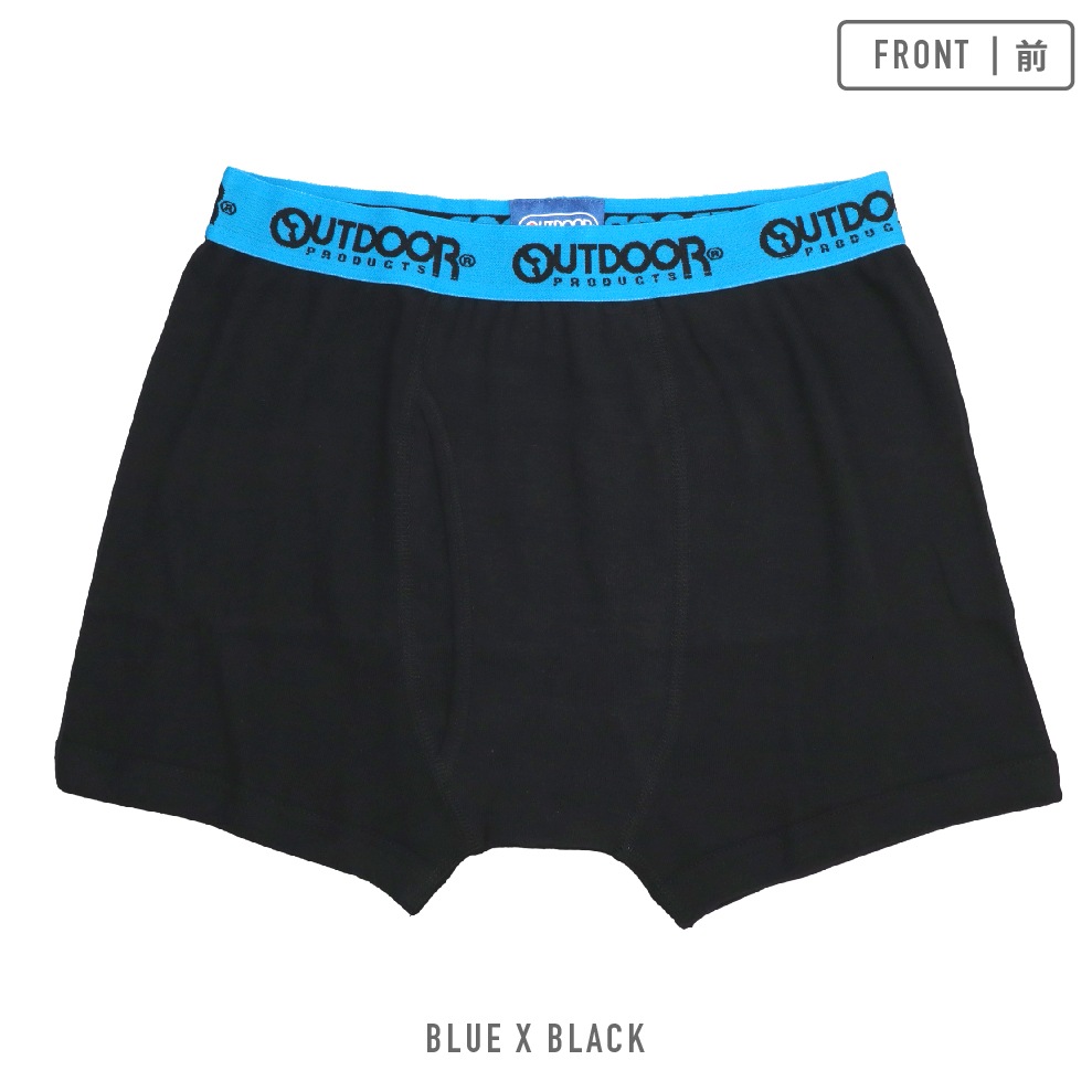 【OUTDOOR PRODUCTS】 【男の子】ジュニアボクサー パンツ 3枚組 プリント/無地　130～170cm【綿素材】