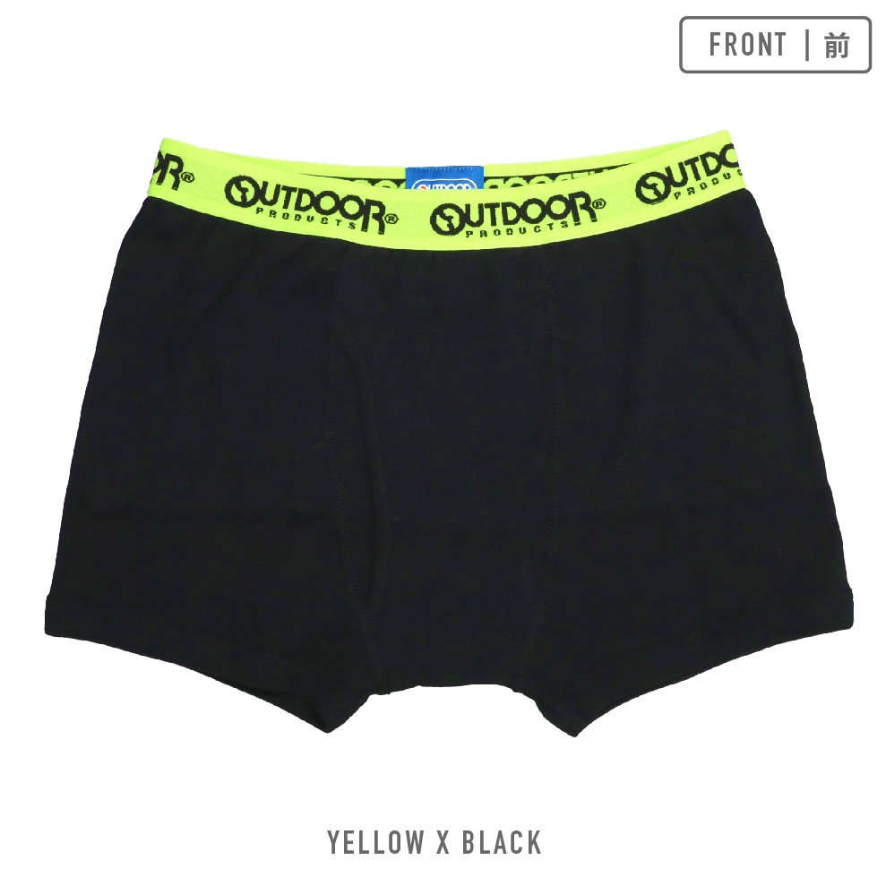 【OUTDOOR PRODUCTS】 【男の子】ジュニアボクサー パンツ 3枚組 プリント/無地　130～170cm【綿素材】