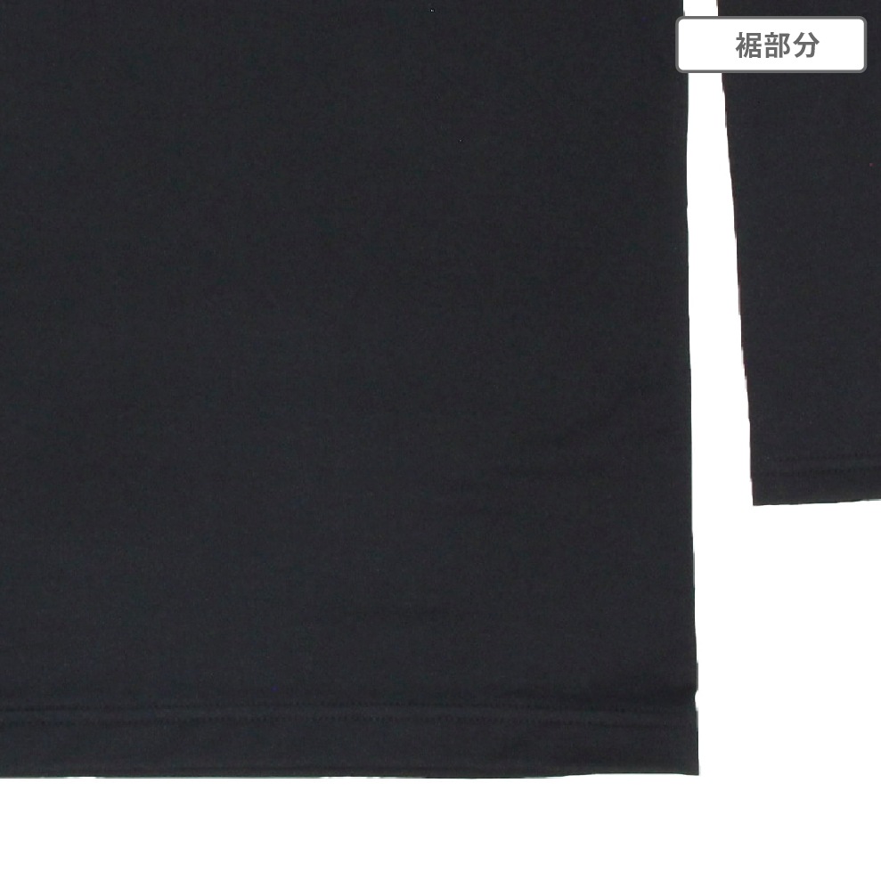 【男の子】キッズジュニア　コンプレッション長袖シャツ　2枚組　無地/飾りステッチ　120～170cm【吸水速乾/ストレッチ】