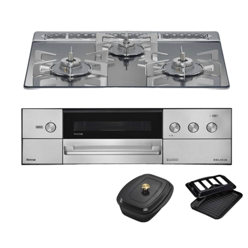 リンナイ ビルトインコンロ DELICIA デリシア RHS31W38M13RCSTW 60cm