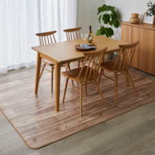 ユニベール クッションフロア ダイニングラグ