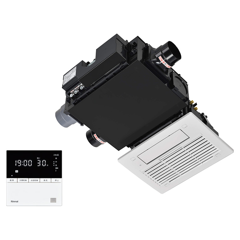 リンナイ 浴室暖房乾燥機  2室暖房・2室換気 26-1268 RBH-C3302WK2P