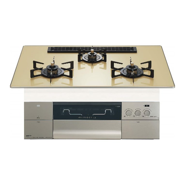 ノーリツ PROGRE プログレ ガスビルトインコンロ 75cm N3S25PWASFSTEC