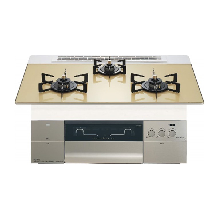 ノーリツ PROGRE プログレ ガスビルトインコンロ 75cm N3S23PWASFSTEC