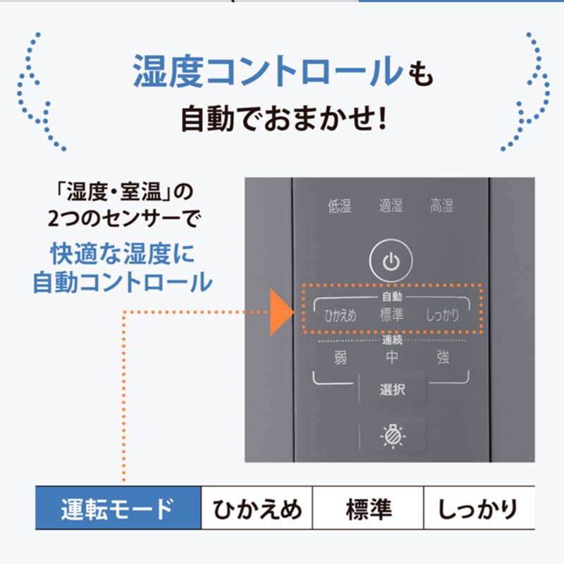 象印 EE-DF-35 WA/HA スチーム式 加湿器 3L ホワイト グレー | 季節