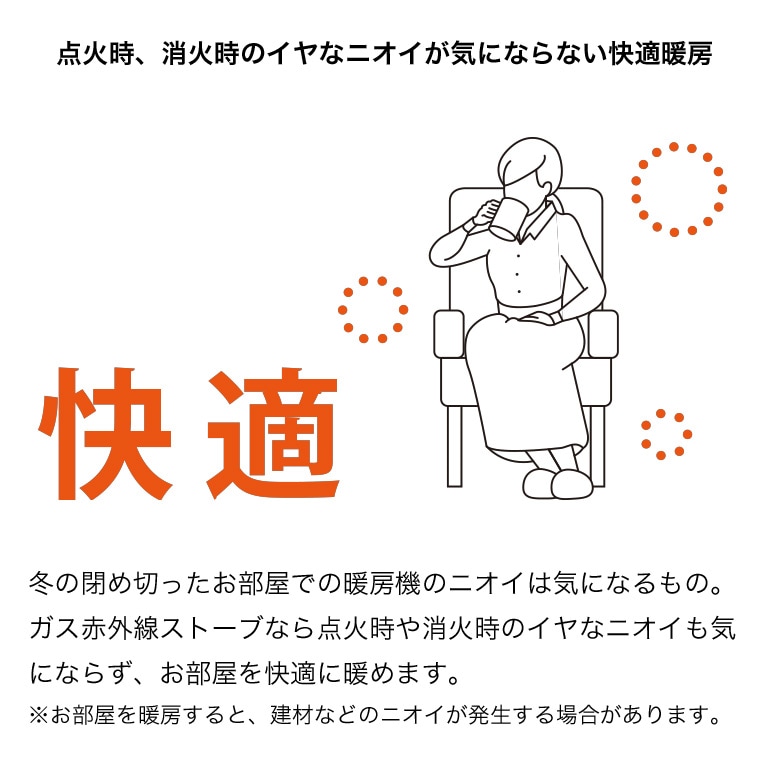 リンナイ ガス赤外線ストーブ R-1220CMS3D | 季節・空調家電,暖房器具