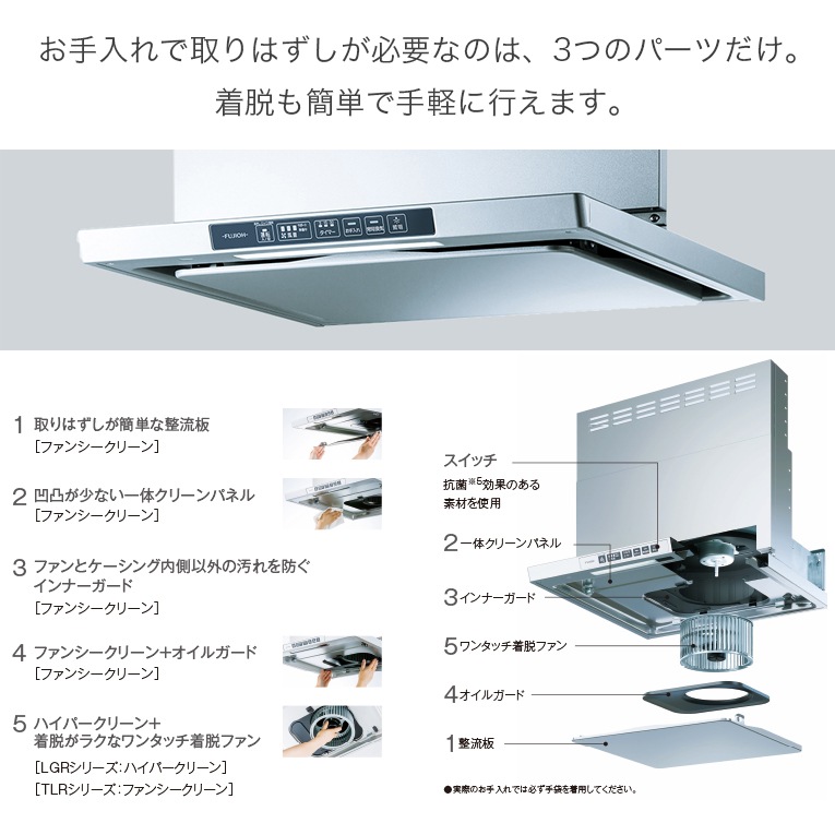 リンナイ レンジフード TLRシリーズ 60cm TLR-3S-AP602SV | レンジ