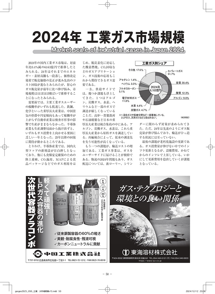 ガスジオラマ2025（ガスレビューご購読者価格）