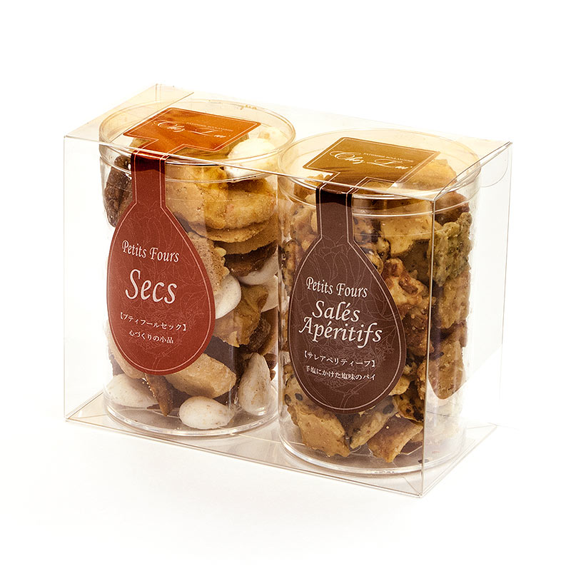 プティ・フール・セック＆サレ　クリアケース入り(包装無し）