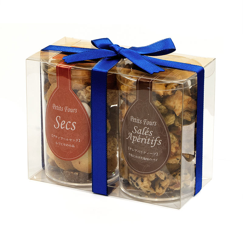 プティ・フール・セック＆サレ　クリアケース入り(包装無し）