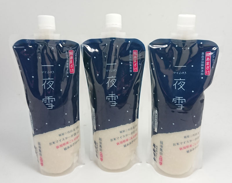 糀あまざけ一夜雪550ｇ×3
