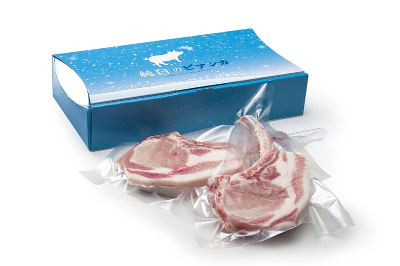 純白のビアンカ　豚骨付ロース（トマホーク）