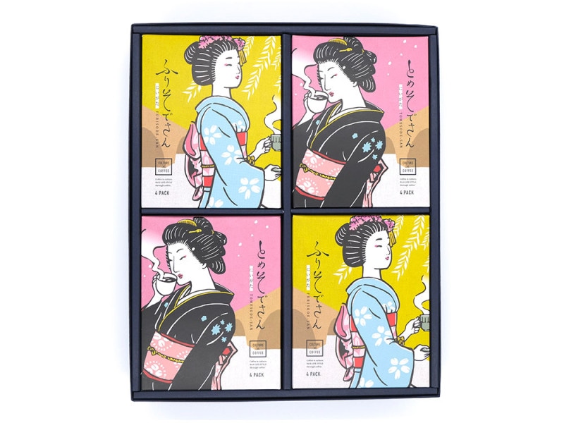 新潟古町芸妓珈琲ドリップバッグセット　16PIECES　【JDG-35】