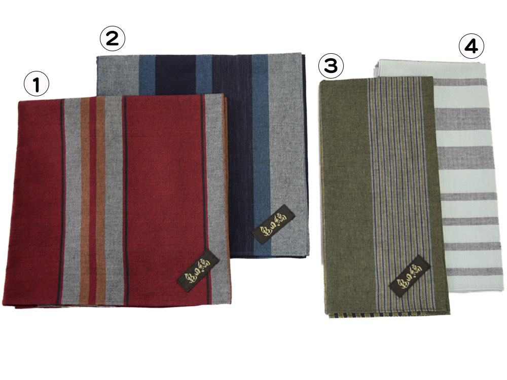 亀田縞　風呂敷セット