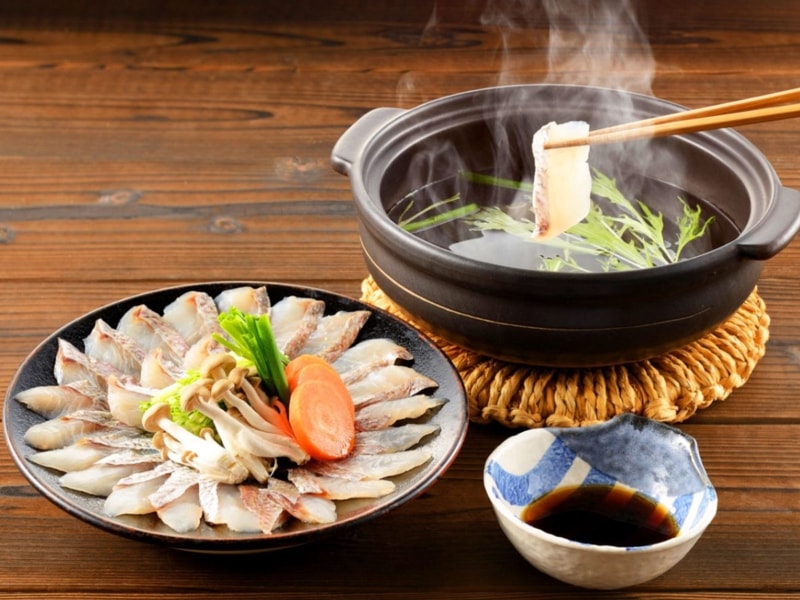 日本海産　天然真鯛しゃぶしゃぶセット