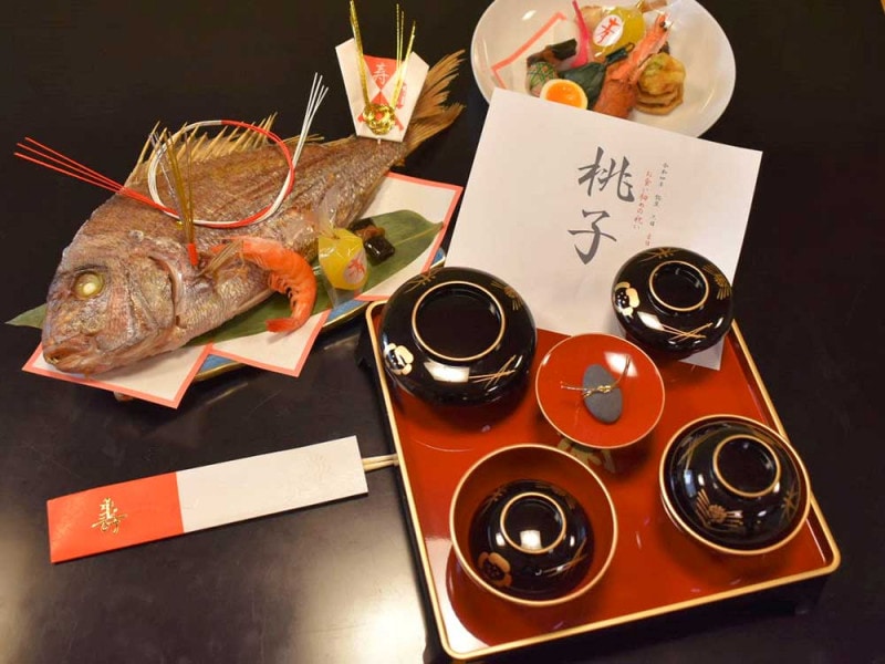豪華お食い初めお祝いセット＋食器レンタル