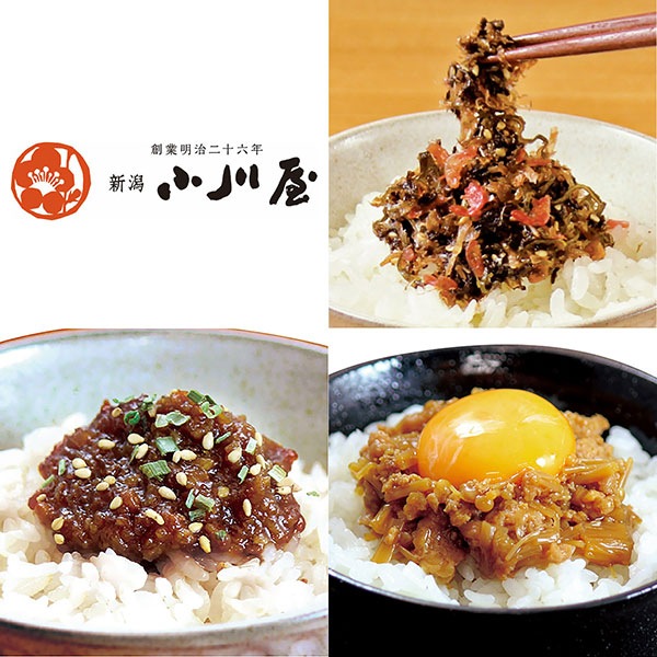 ご飯にひとさじ詰合せ【肉味噌・鶏とえのき・海鮮ふりかけ】 (HA270)