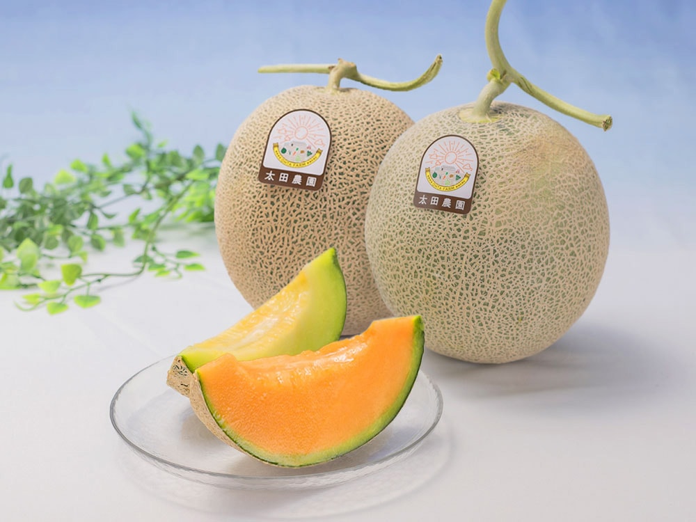 情熱メロン4玉セット(赤2玉/青2玉セット）【贈答用】