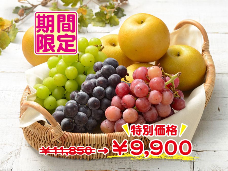 特別価格｜秋の味覚セット