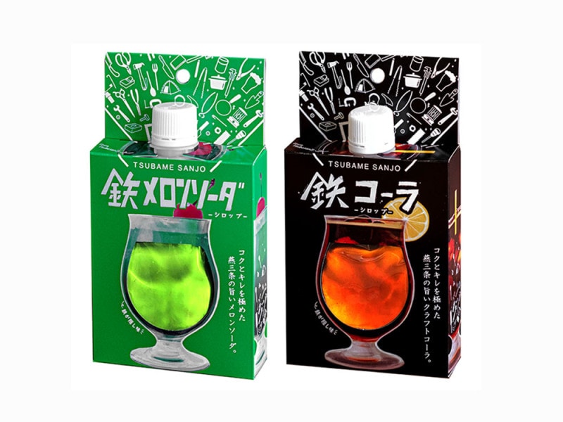 燕三条鉄クラフトシロップ 小 2種×2袋（化粧箱入）