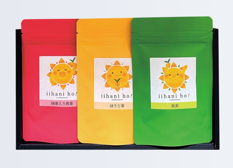 いい葉にほ、有機栽培茶ティーバック詰合せ