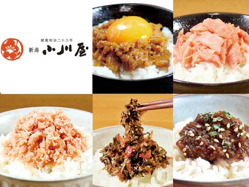 ご飯にひとさじ詰合せ【肉味噌・鶏とえのき・さけ焼漬・紅さけ荒ほぐし・海鮮ふりかけ】 (HA5)
