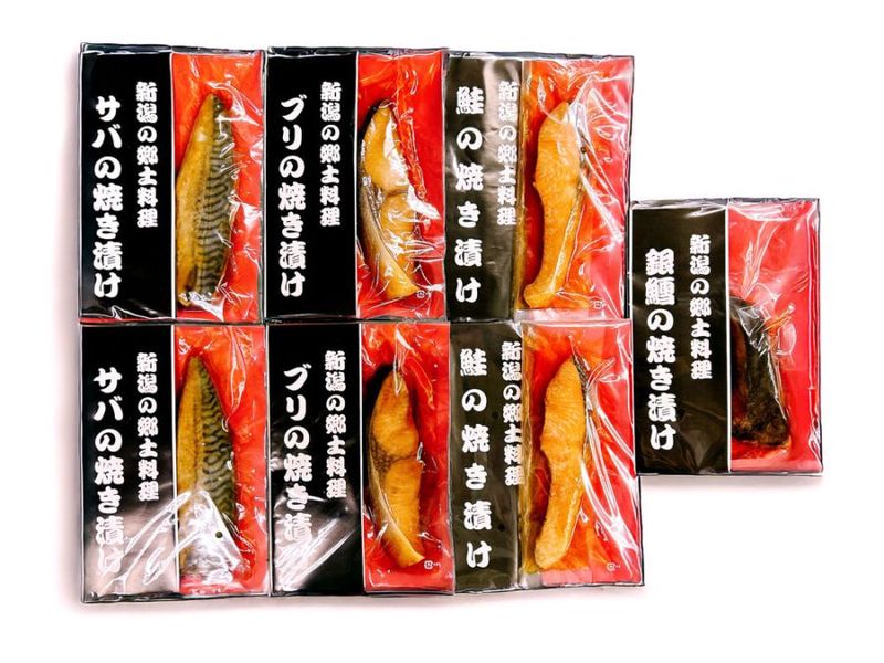 新潟郷土料理 焼き漬け7点セット