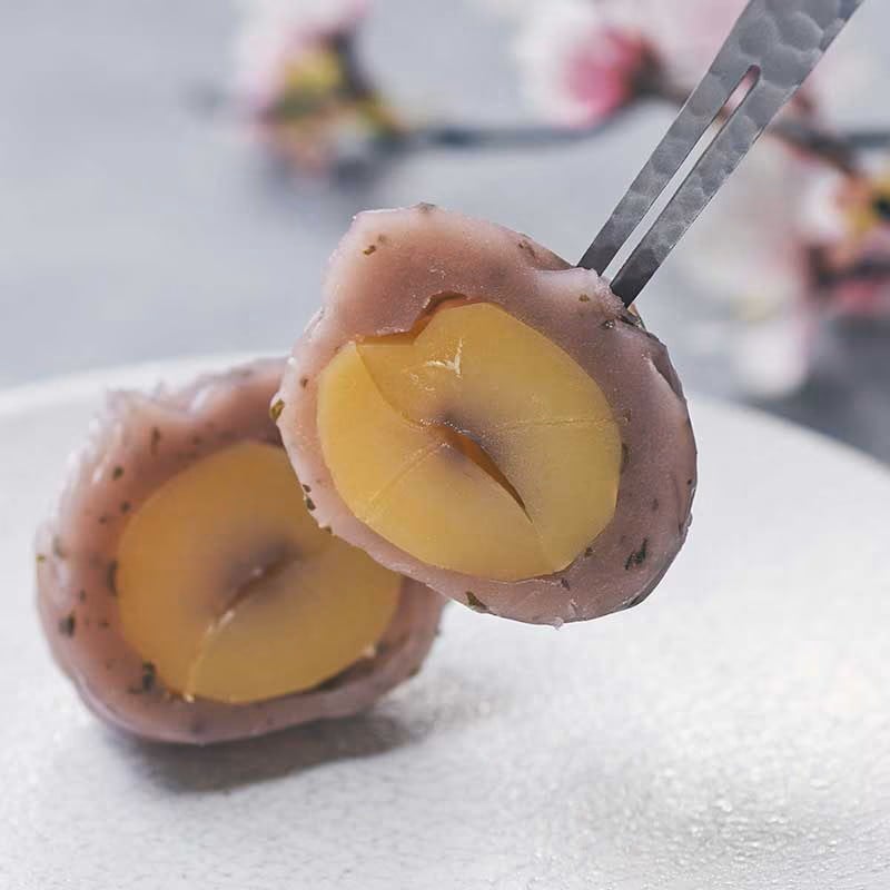 栗蒸し羊羹 桜あそび  [A047B]