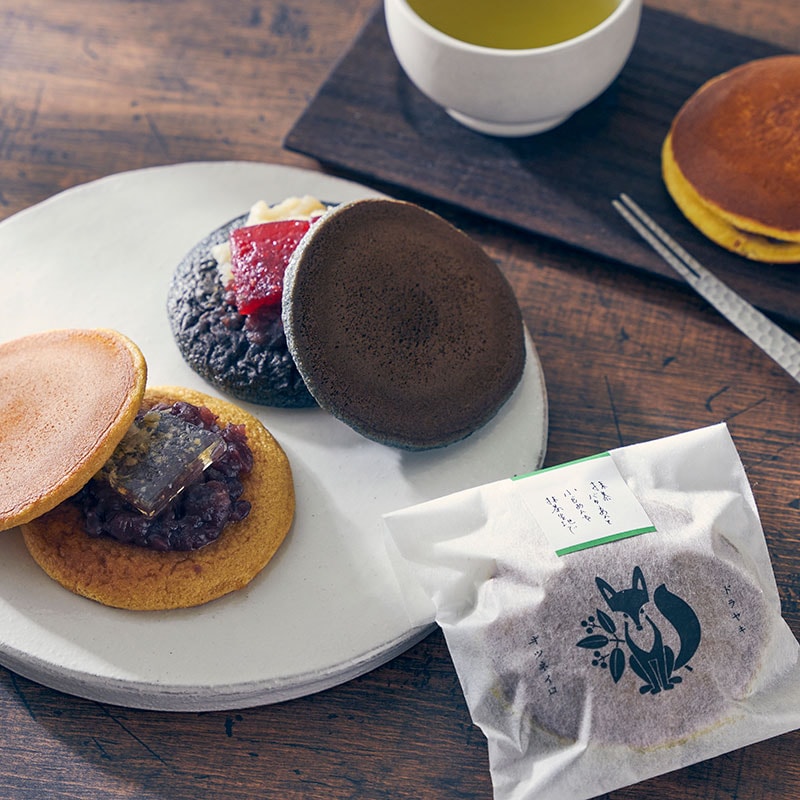 3月4月いろいろどら焼き<6個セット> （期間限定：ほうじ茶)  [A045BN]