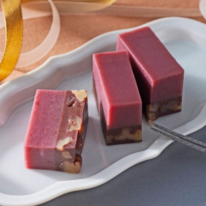 ラズベリーチョコナッツ羊羹(2026バレンタイン) [A036BN]