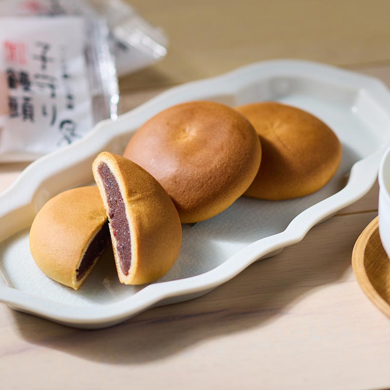 子守り饅頭 3個入(巾着) [A052B]