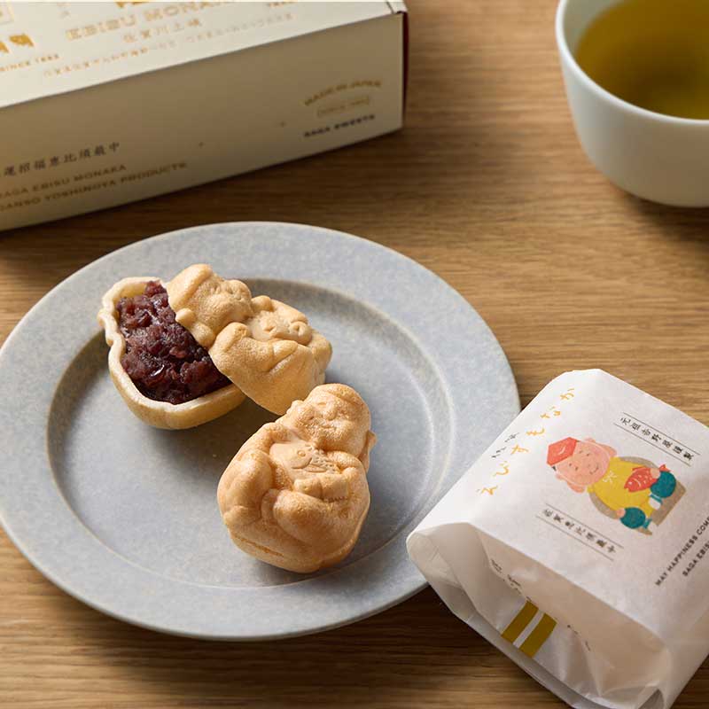 佐賀えびすもなか8個入＋コーヒーのセット EM8+C4 [A016BN]