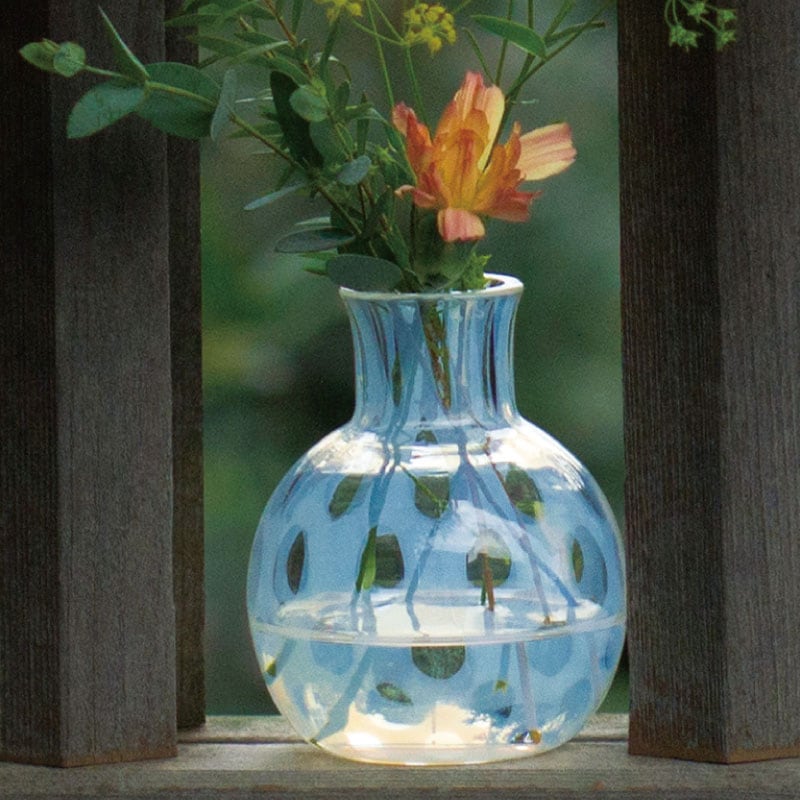 一輪挿し TR-40-21 水玉 [T102]