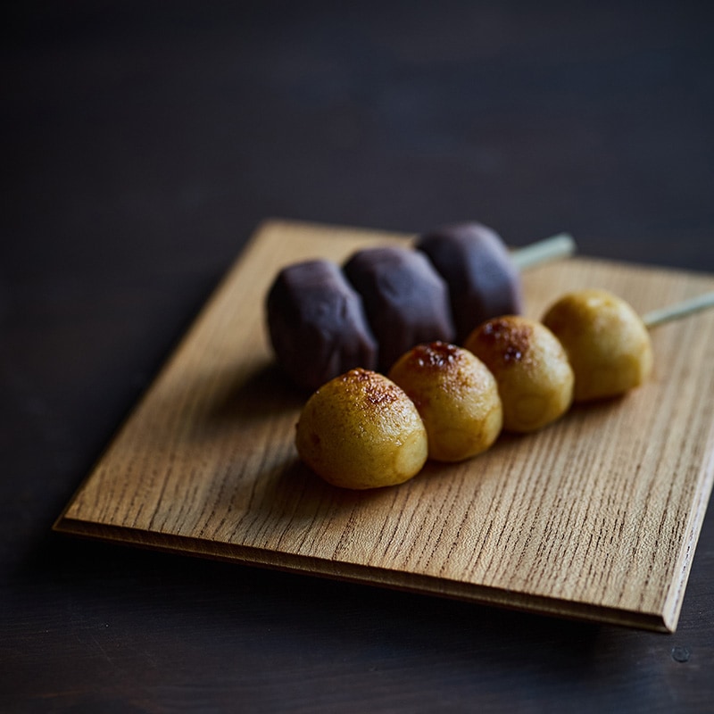 匙面菓子皿 四角 [T102]